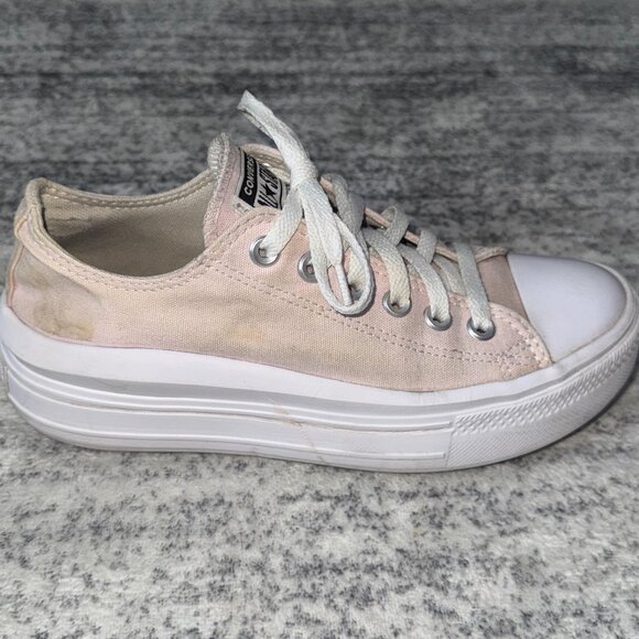 Chuck Taylor All Star Move Platform Low Top Size 8 - Picture 2 of 6